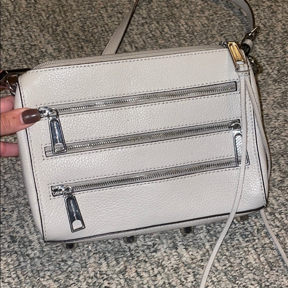 Rebecca Minkoff gray crossbody - Picture 2 of 7